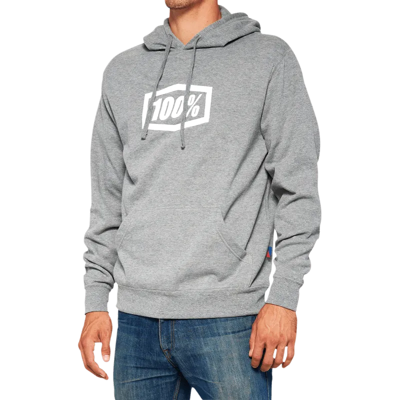 100% ICON PULLOVER HOODIE FLEECE HEATHER