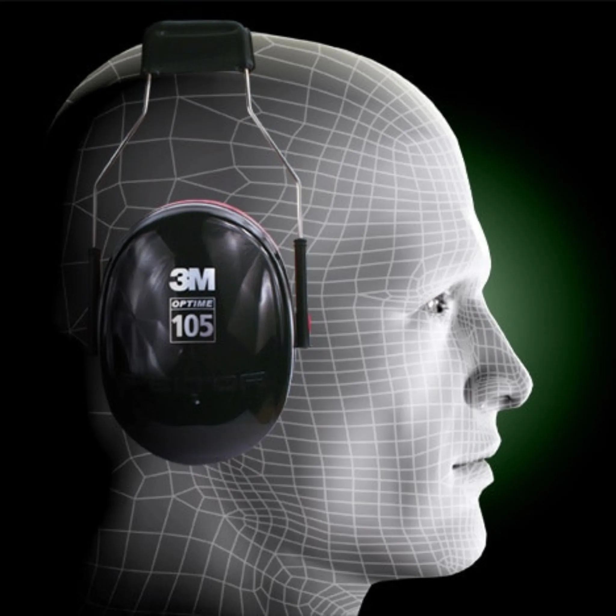 3M™ PELTOR™ Optime™ 105 Earmuffs H10A, Over-the-Head