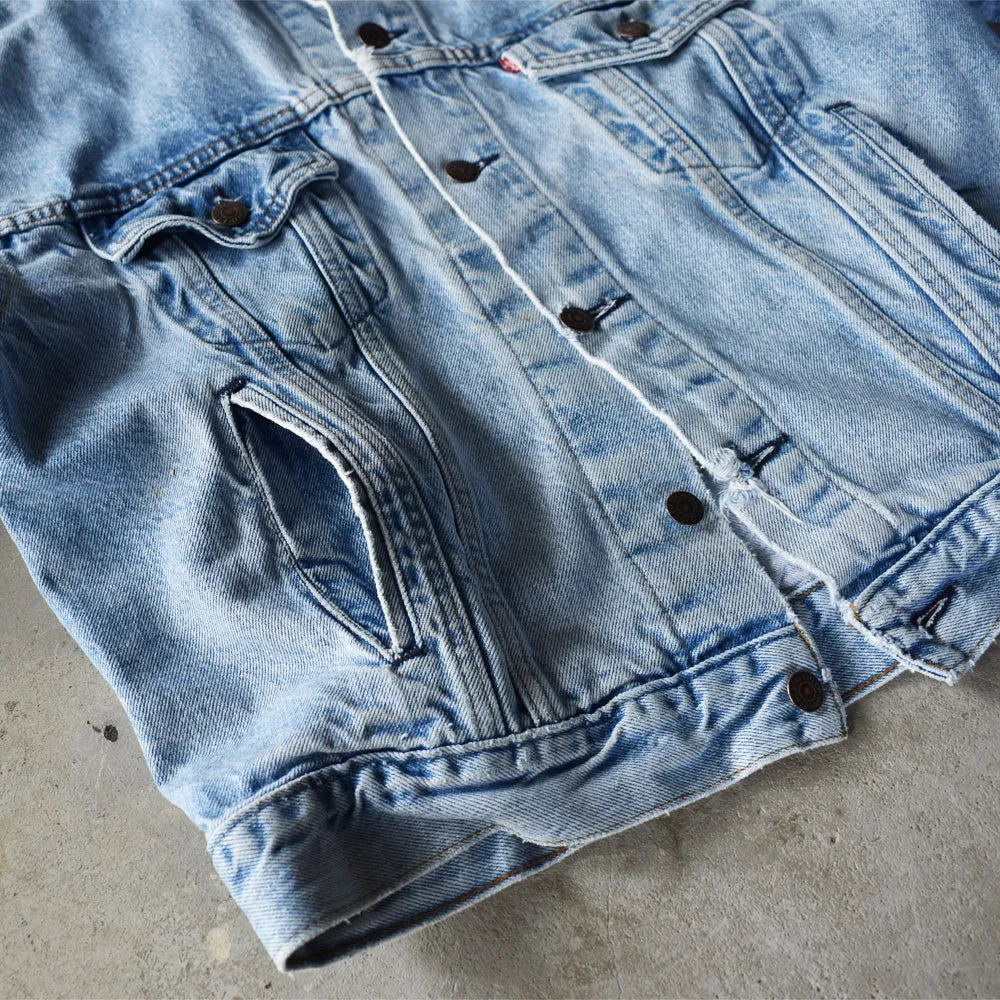 80’s～ Levi's 71507 インディゴデニムジャケット USA製 220426