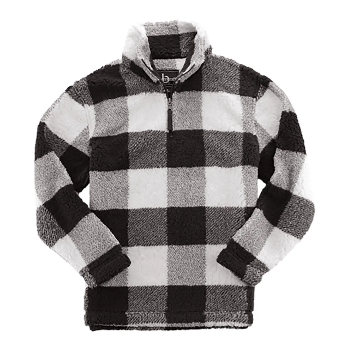 Adult Sherpa Quarter Zip Pullover