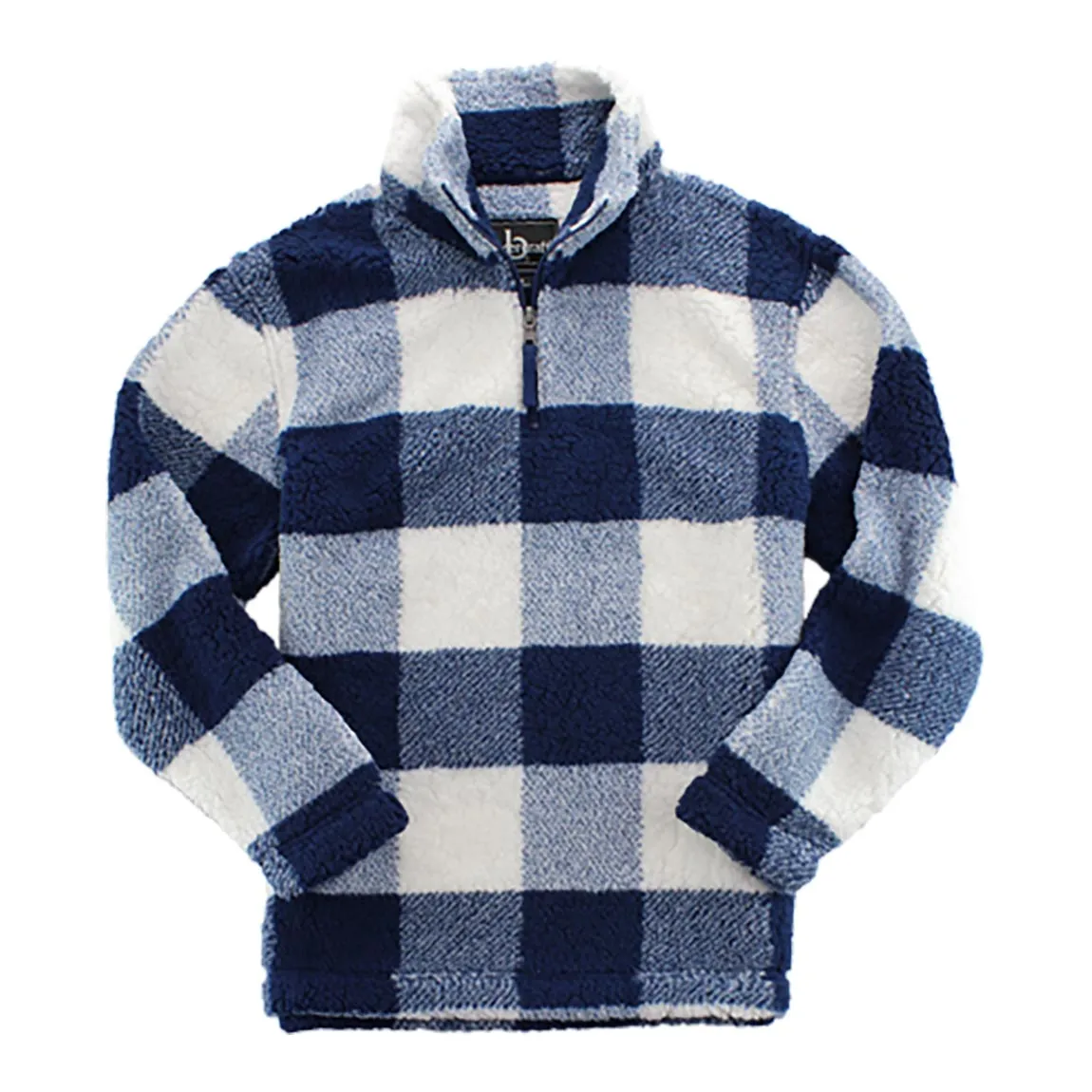Adult Sherpa Quarter Zip Pullover