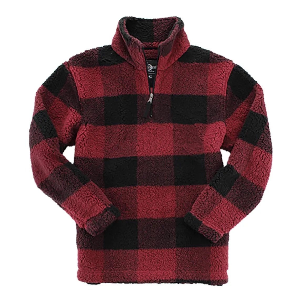 Adult Sherpa Quarter Zip Pullover