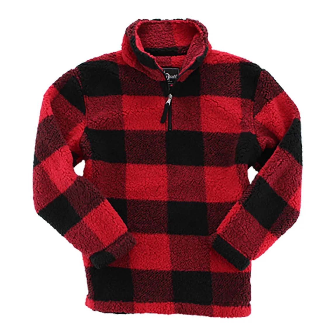 Adult Sherpa Quarter Zip Pullover