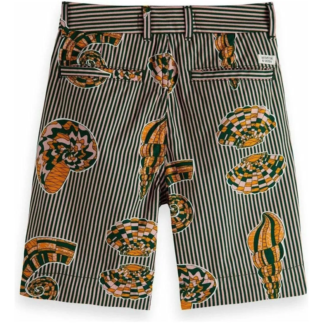Allover Printed Chino Shorts - Multi