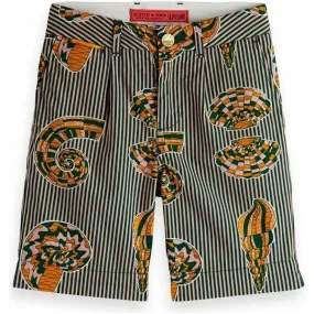 Allover Printed Chino Shorts - Multi