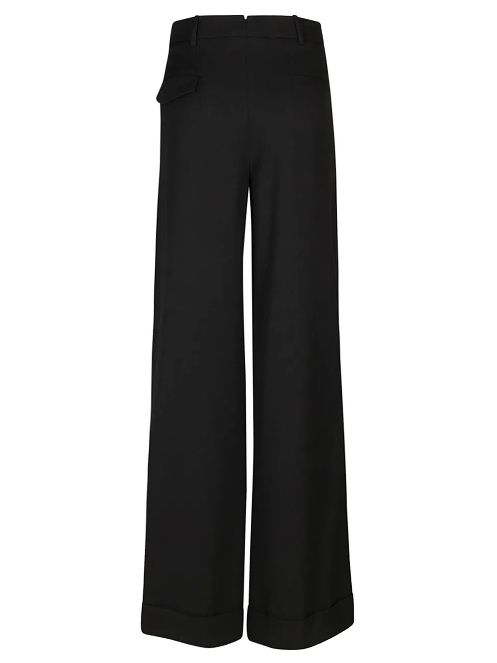 Ann Demeulemeester High Waist Wide-Leg Trousers