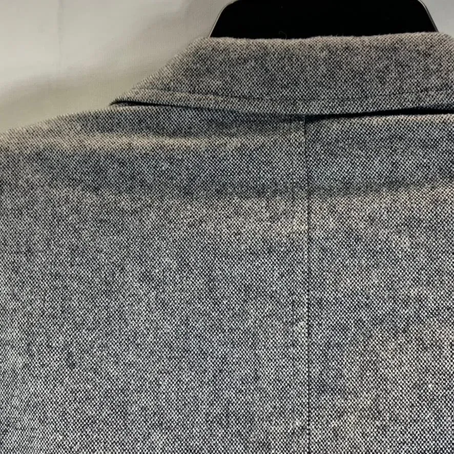 BANANA REPUBLIC Men's Grey Heather Donegal Tailored-Fit Two-Button Blazer SZ 44R