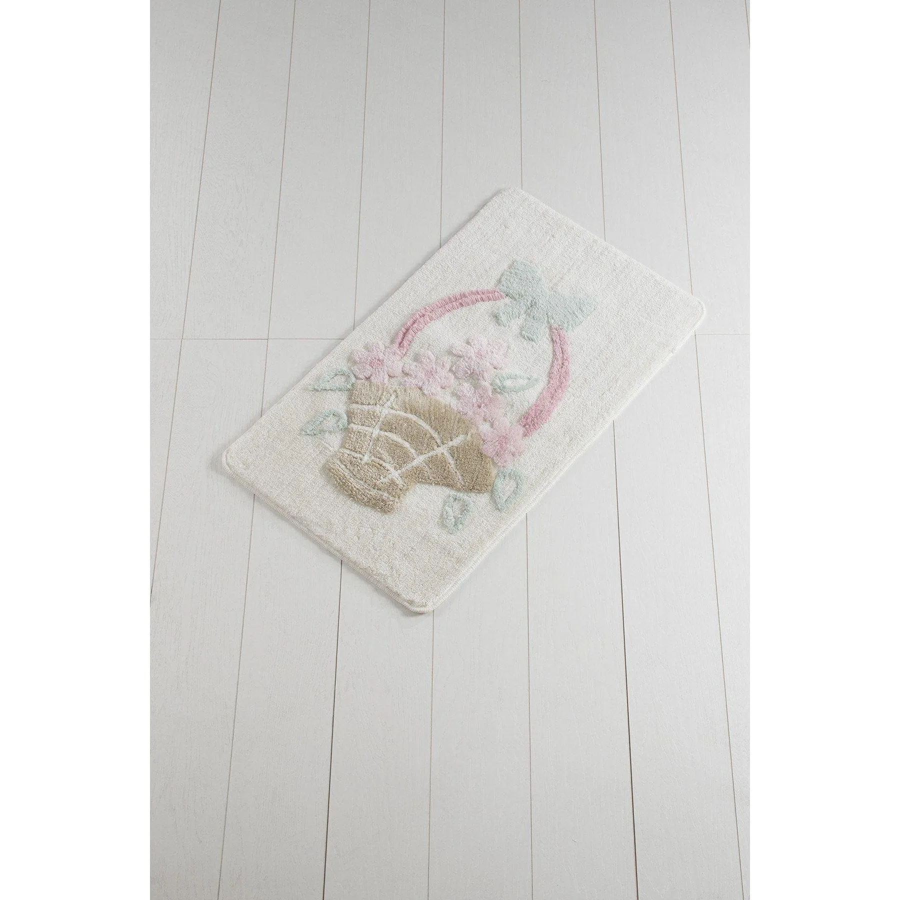 Basket Ecru  Bath Mat