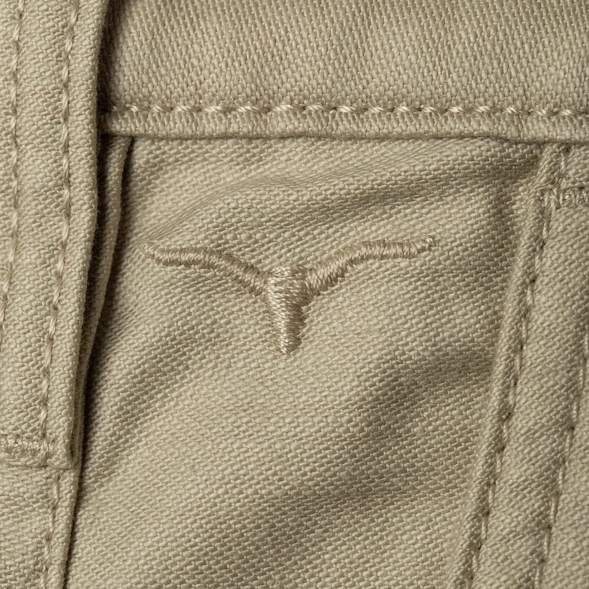 BC-03 STRAIGHT CHINO 10 oz. sand military twill (lot 2024)