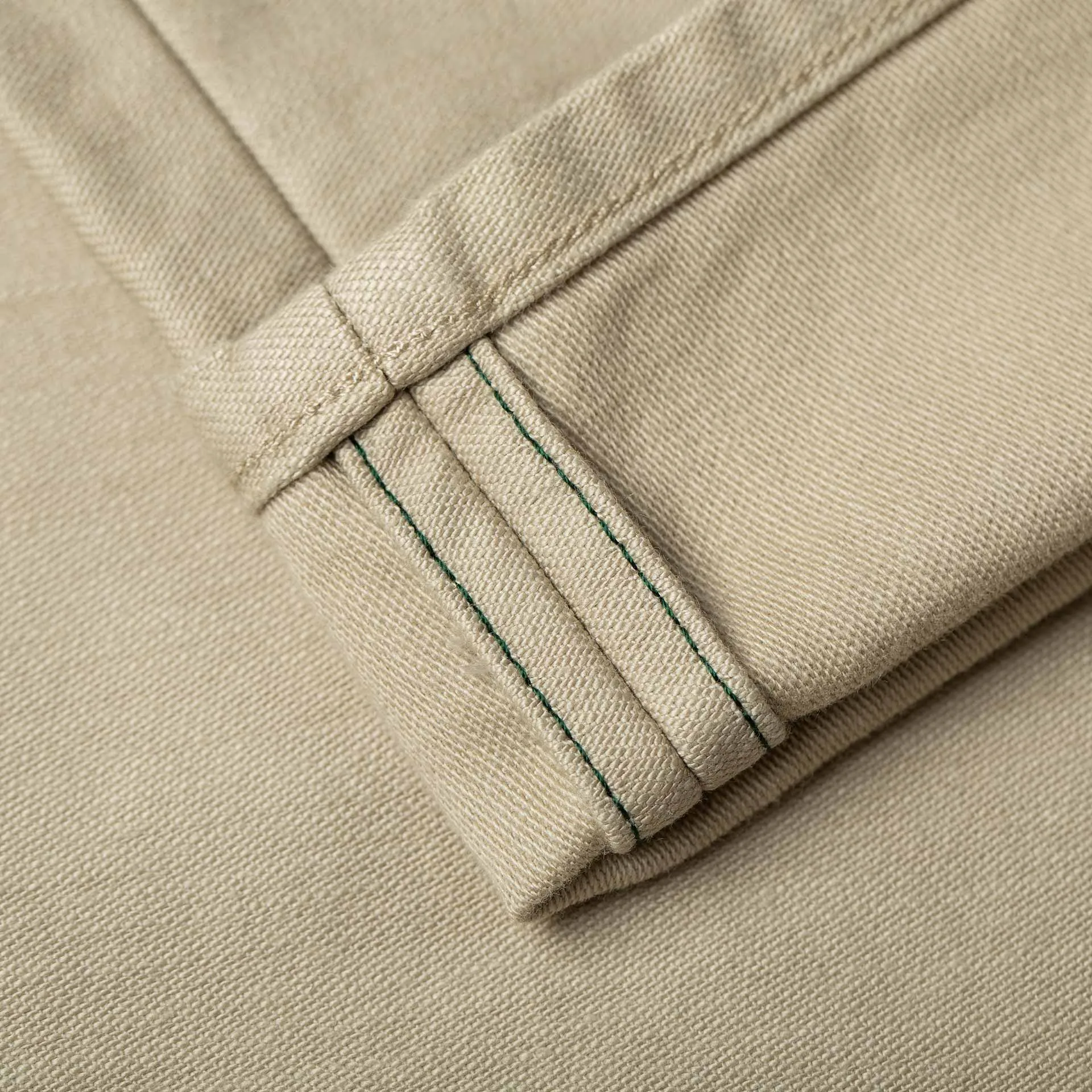 BC-03 STRAIGHT CHINO 10 oz. sand military twill (lot 2024)