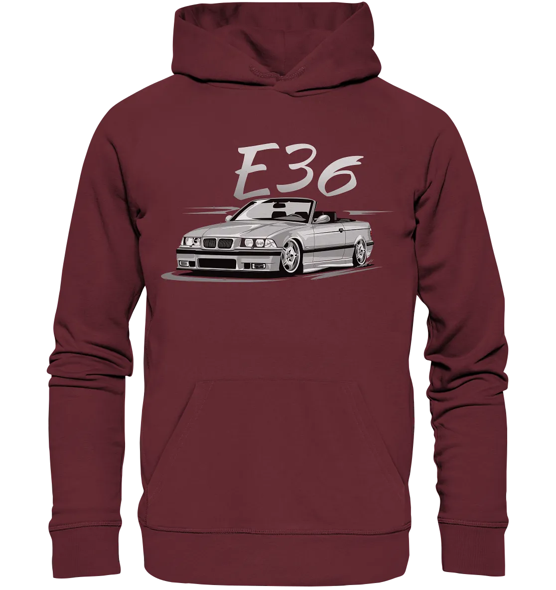 BGKE36COSKULLHD - Organic Hoodie
