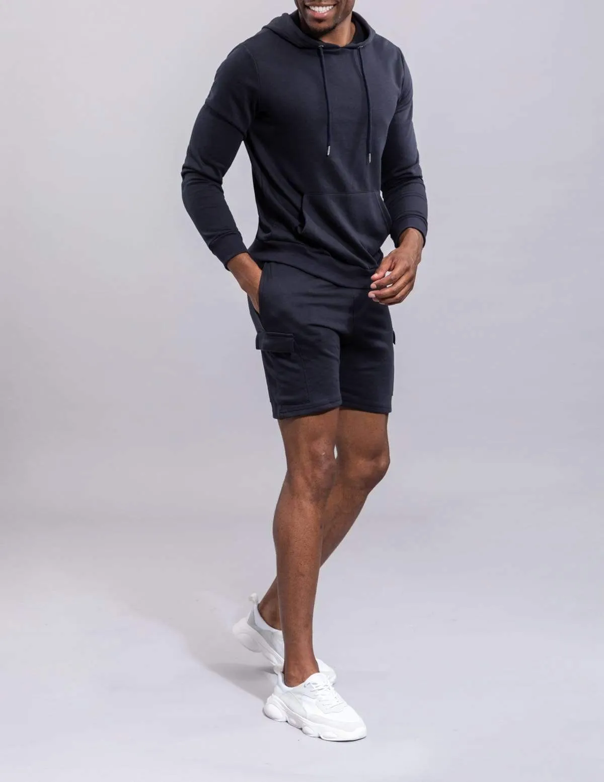 Black Label Navy Hoodie