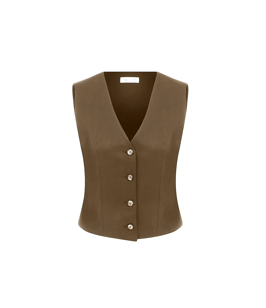 Brita Vest In Khaki