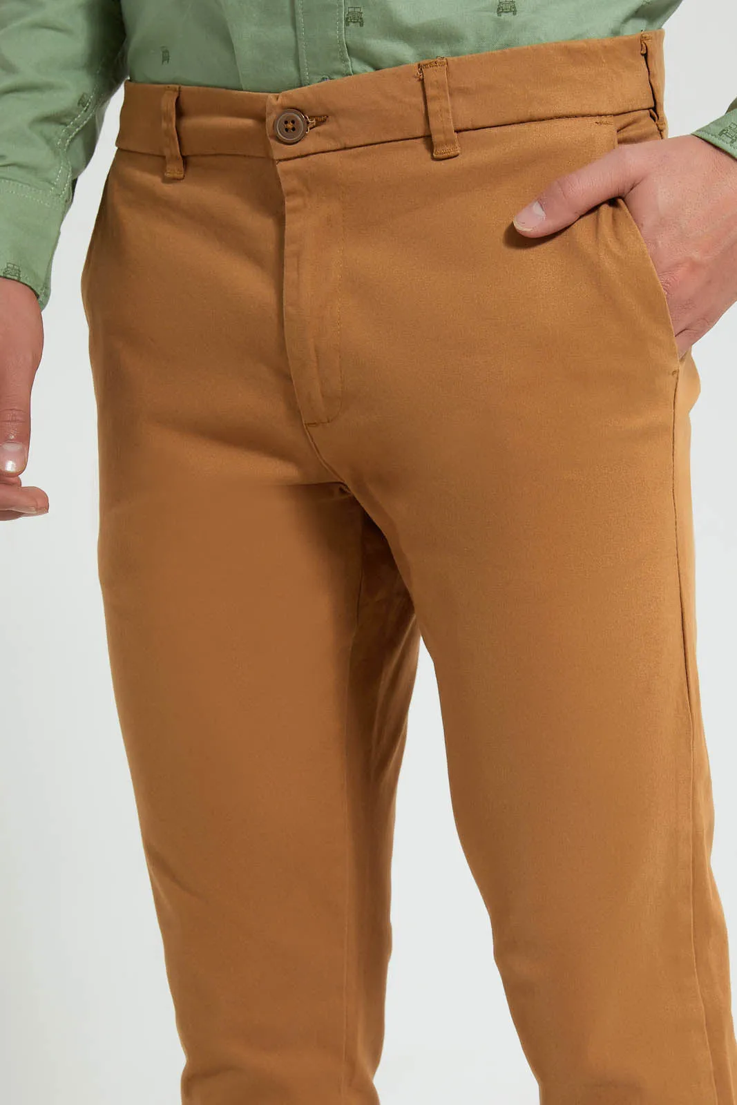 Brown Chino Pant
