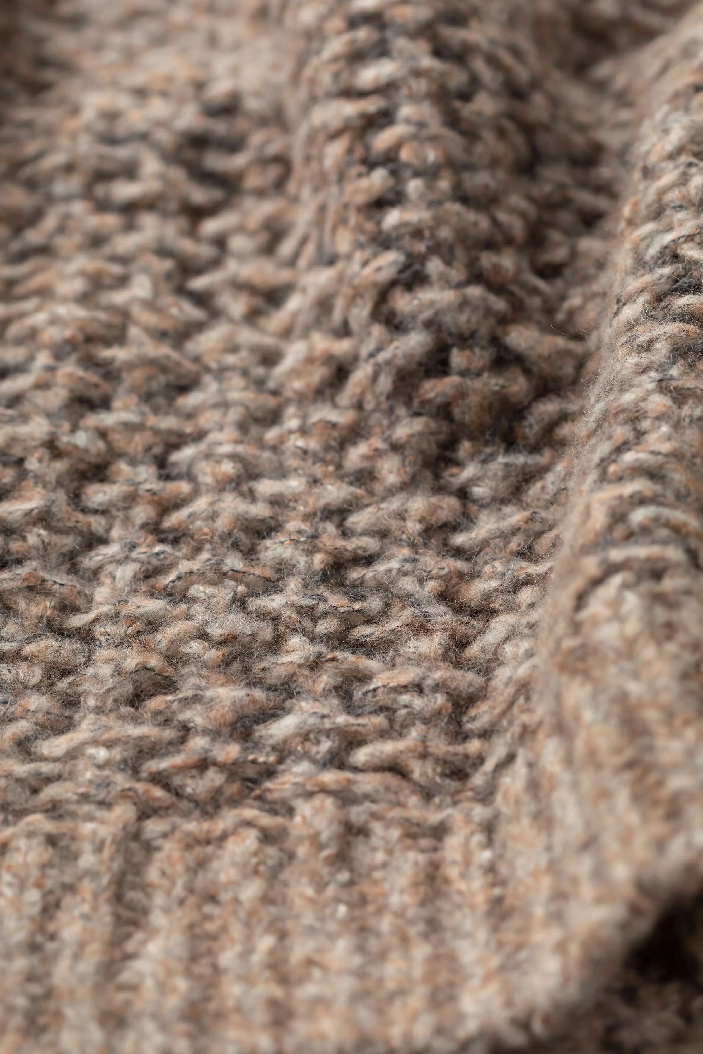 Brushed Cashmere Bouclé Stole
