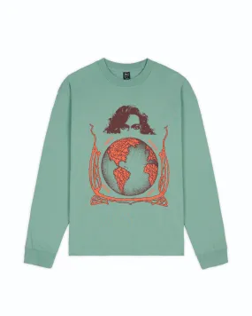 Conspiracy L/S Tee, Grey Green