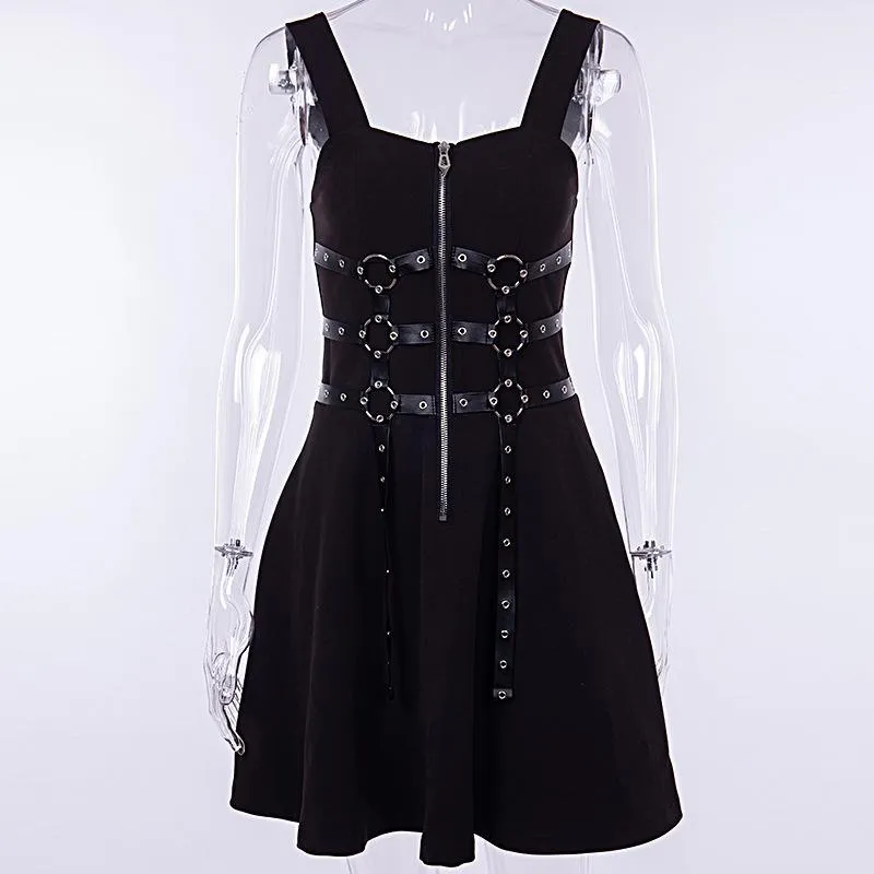 Dark Style Sexy Sling Dress