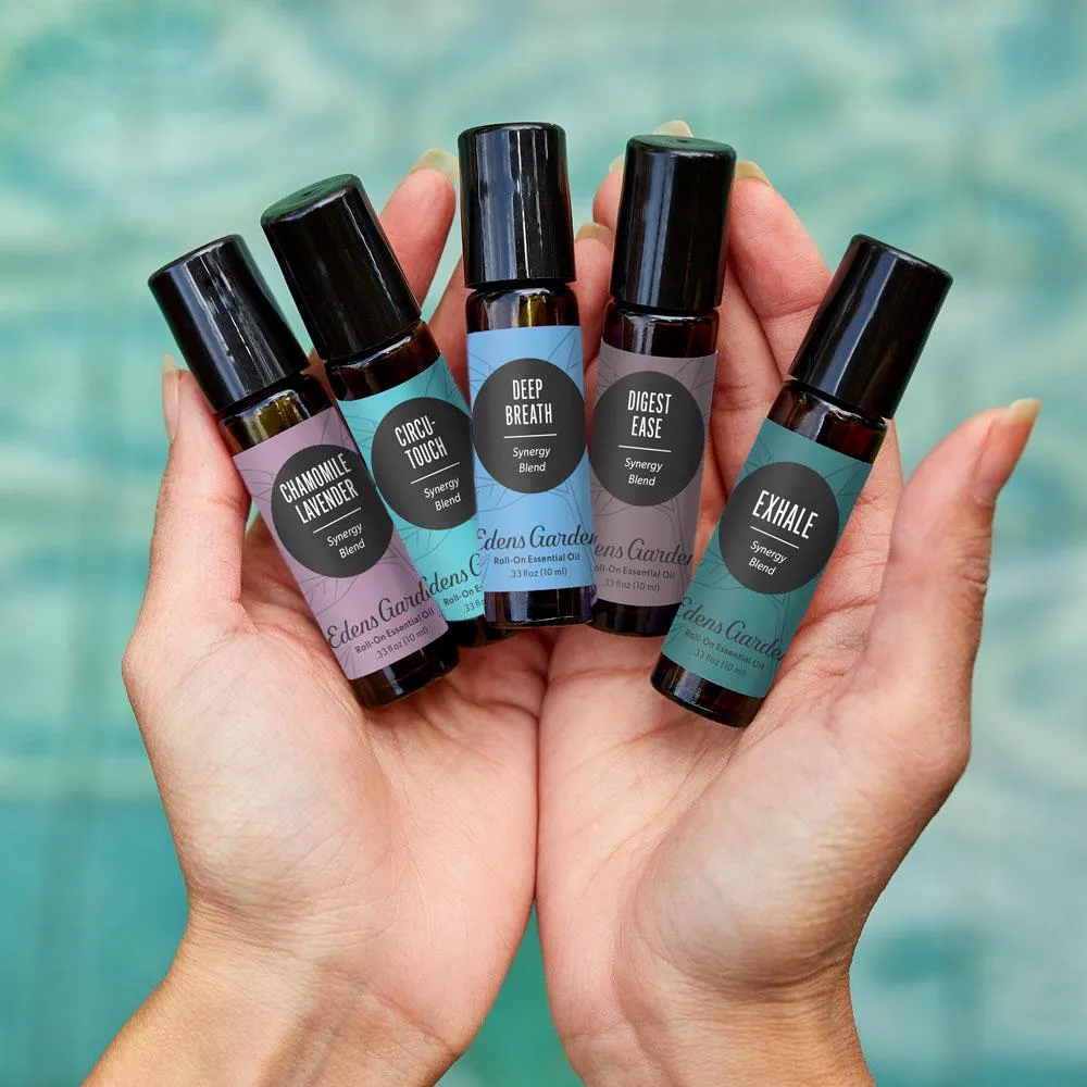 Deep Breath Essential Oil Roll-On- For Overall Respiratory Wellness