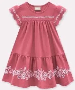Dress white print dress - Milon