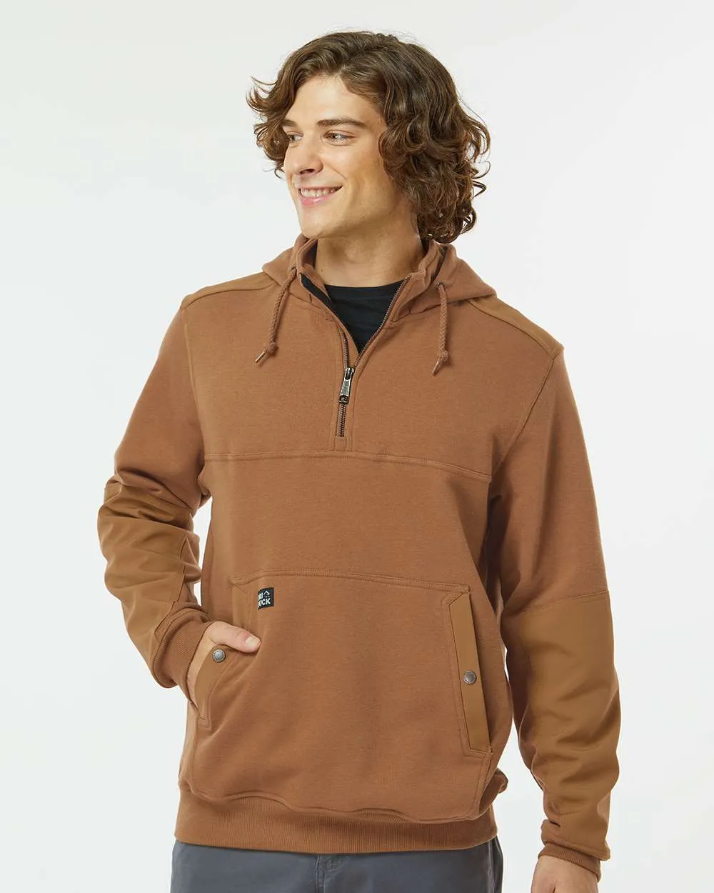 Dri Duck Mission Fleece Pullover Quarter Zip Sweatshirt