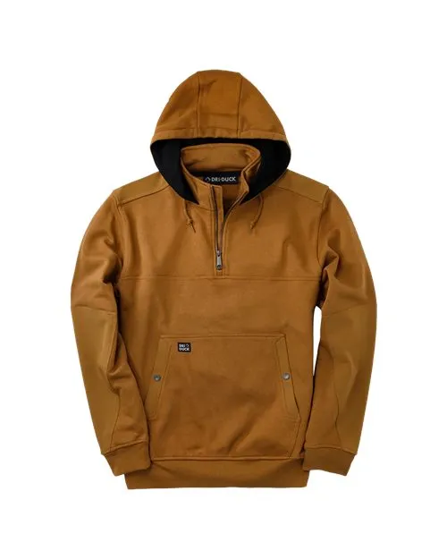 Dri Duck Mission Fleece Pullover Quarter Zip Sweatshirt