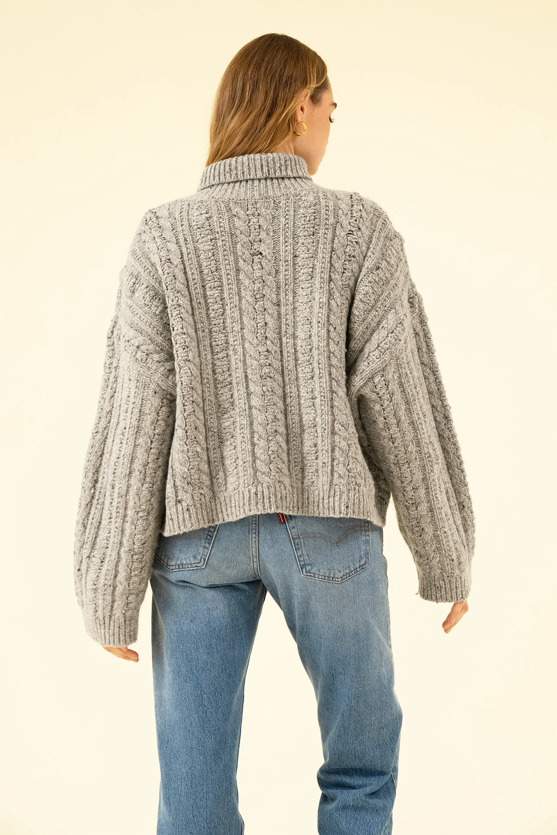 ELOWEN KNIT - GREY