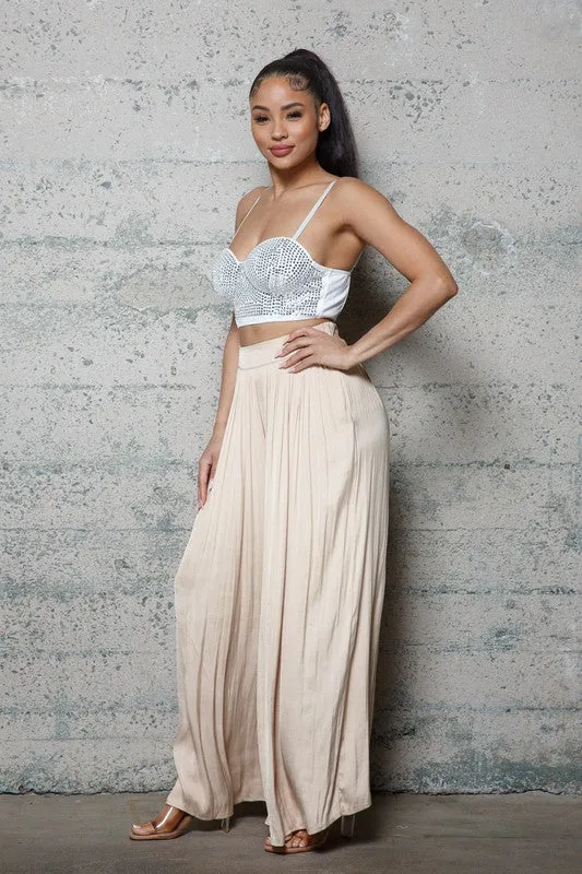 Emily Full Pleated Dressy Pants