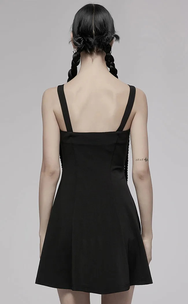Forbidden Fling Mini Dress | Black