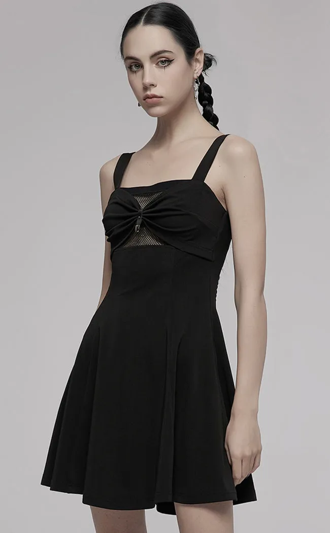 Forbidden Fling Mini Dress | Black