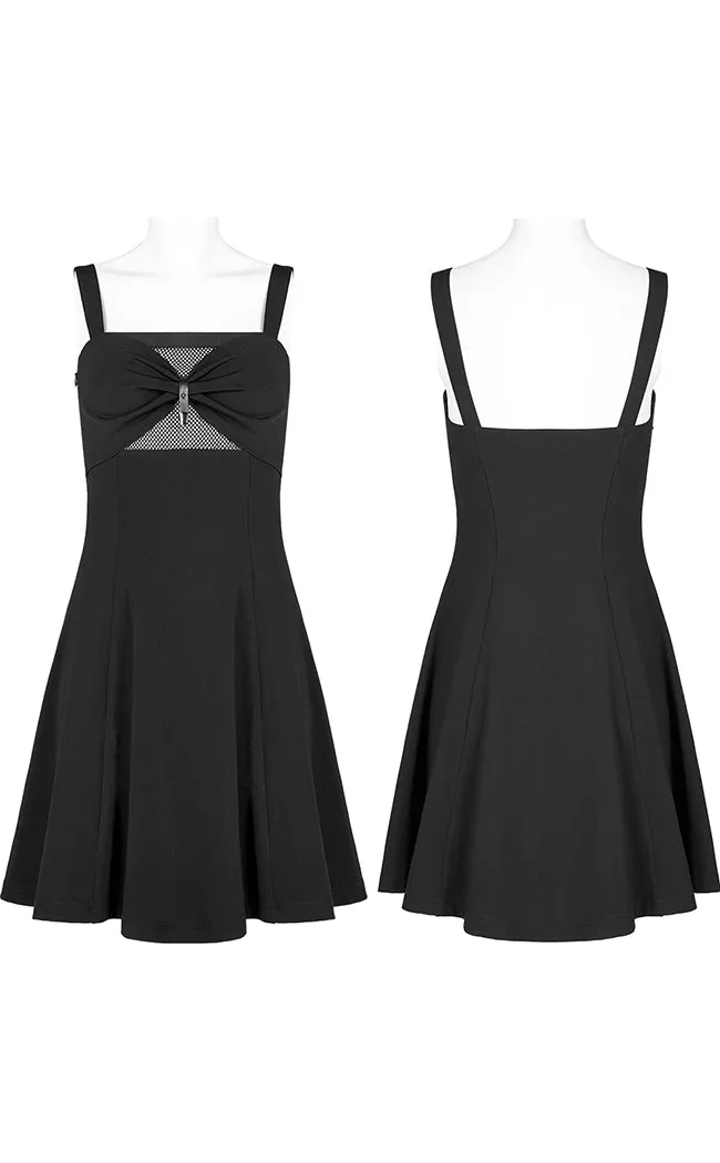 Forbidden Fling Mini Dress | Black