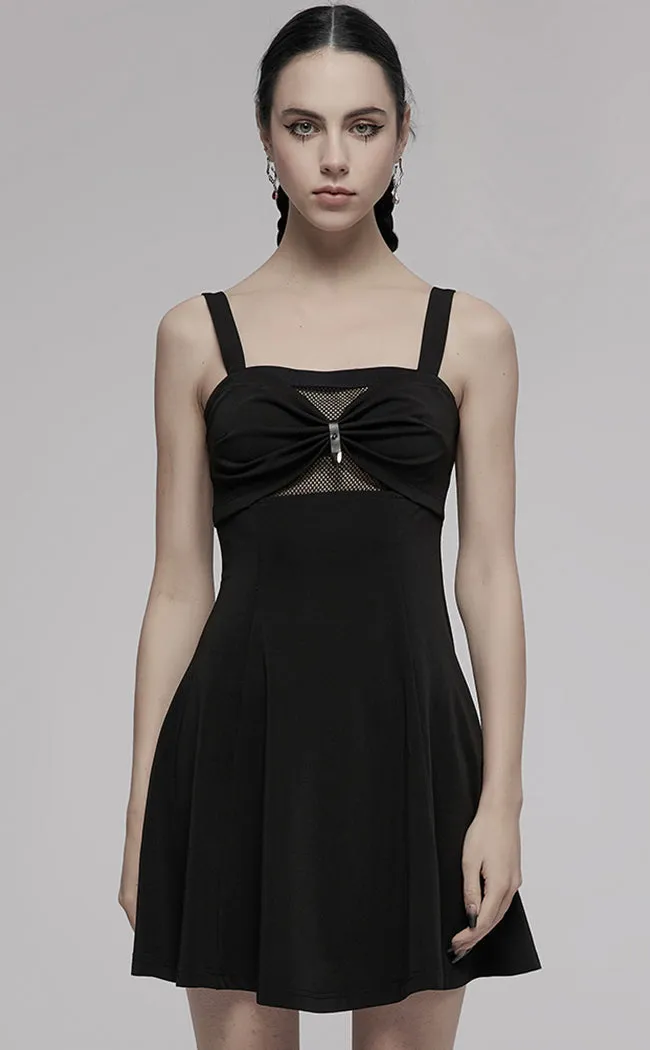 Forbidden Fling Mini Dress | Black