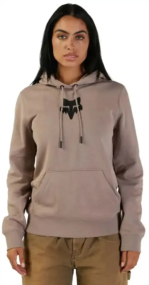 Fox Head Fleece Pullover Womens Hoodie
