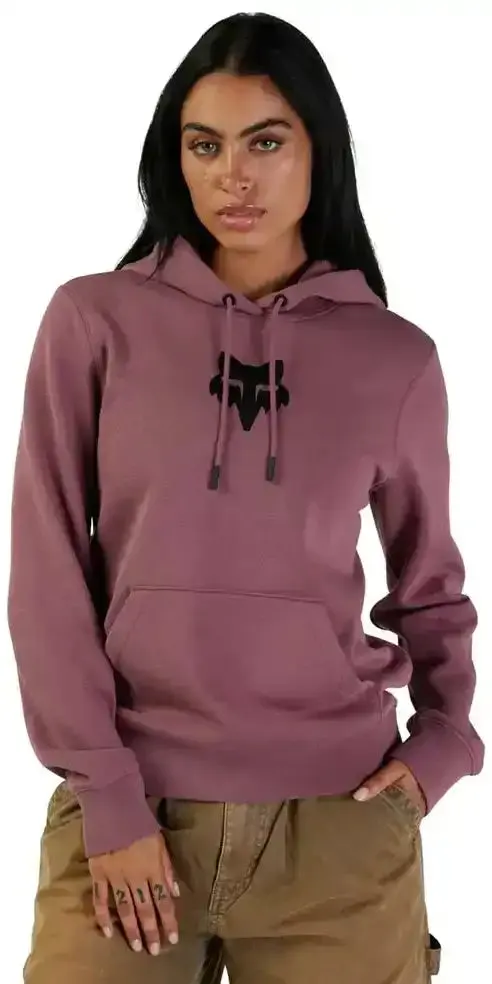 Fox Head Fleece Pullover Womens Hoodie