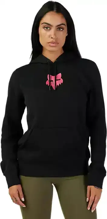 Fox Head Fleece Pullover Womens Hoodie