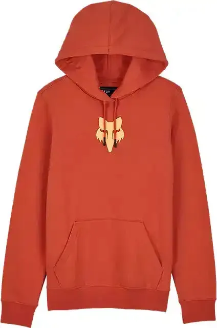 Fox Head Fleece Pullover Womens Hoodie
