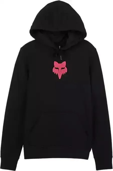 Fox Head Fleece Pullover Womens Hoodie