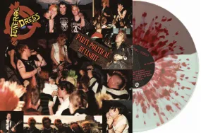 Funeral Dress - Party Political Bullshit NEW LP (coke bottle/brown split w/ red splatter vinyl)