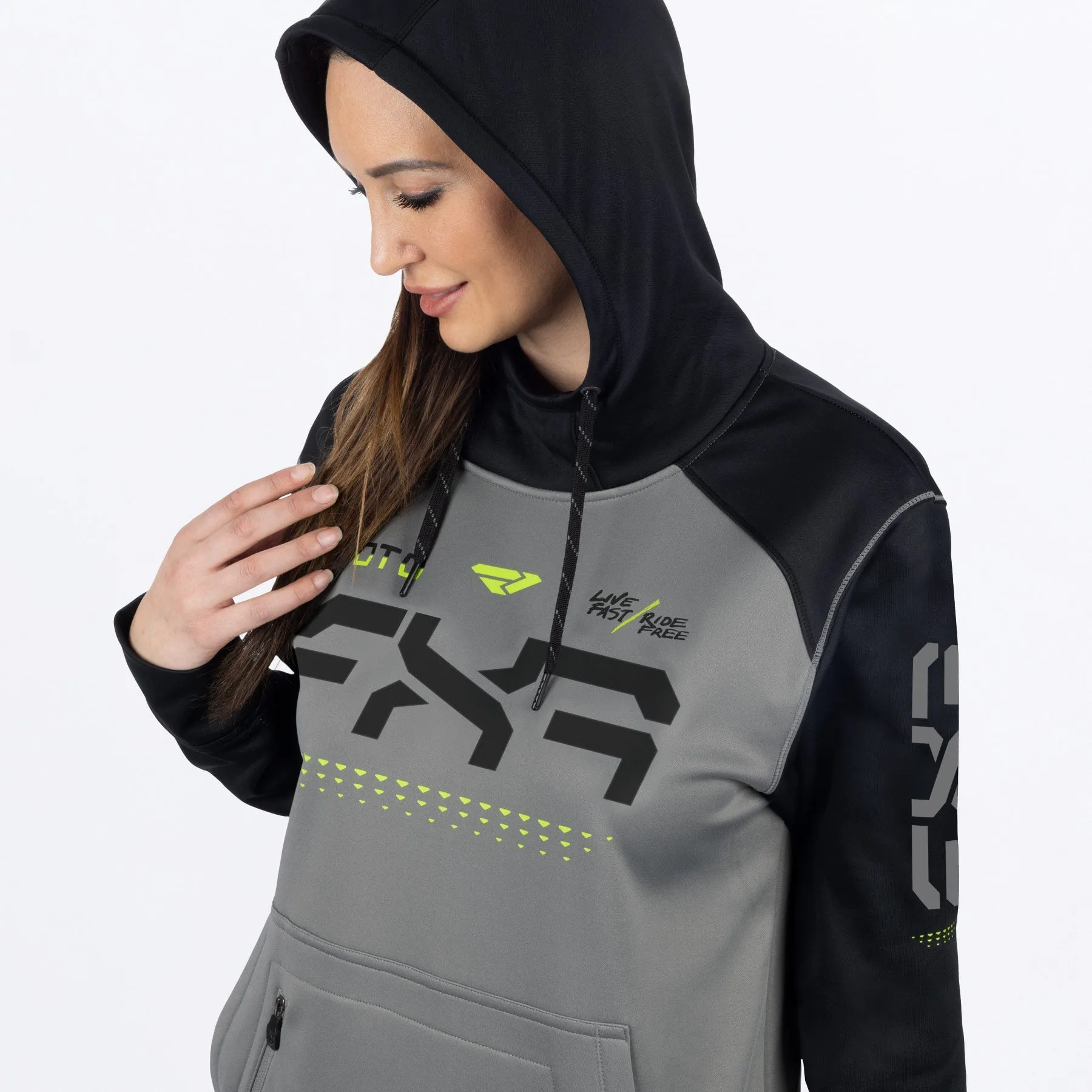 FXR Unisex Moto Tech Pullover Hoodie