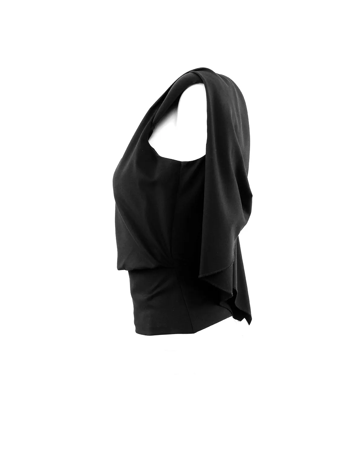 Gaia Backless Draped Top