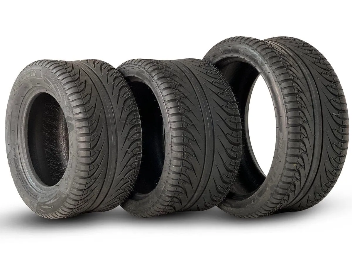 GCS Forerunner 205/50-10 Street/Turf DOT Approved Golf Cart Tire