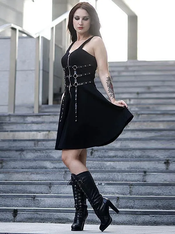 Halloween Steampunk A-line Dress