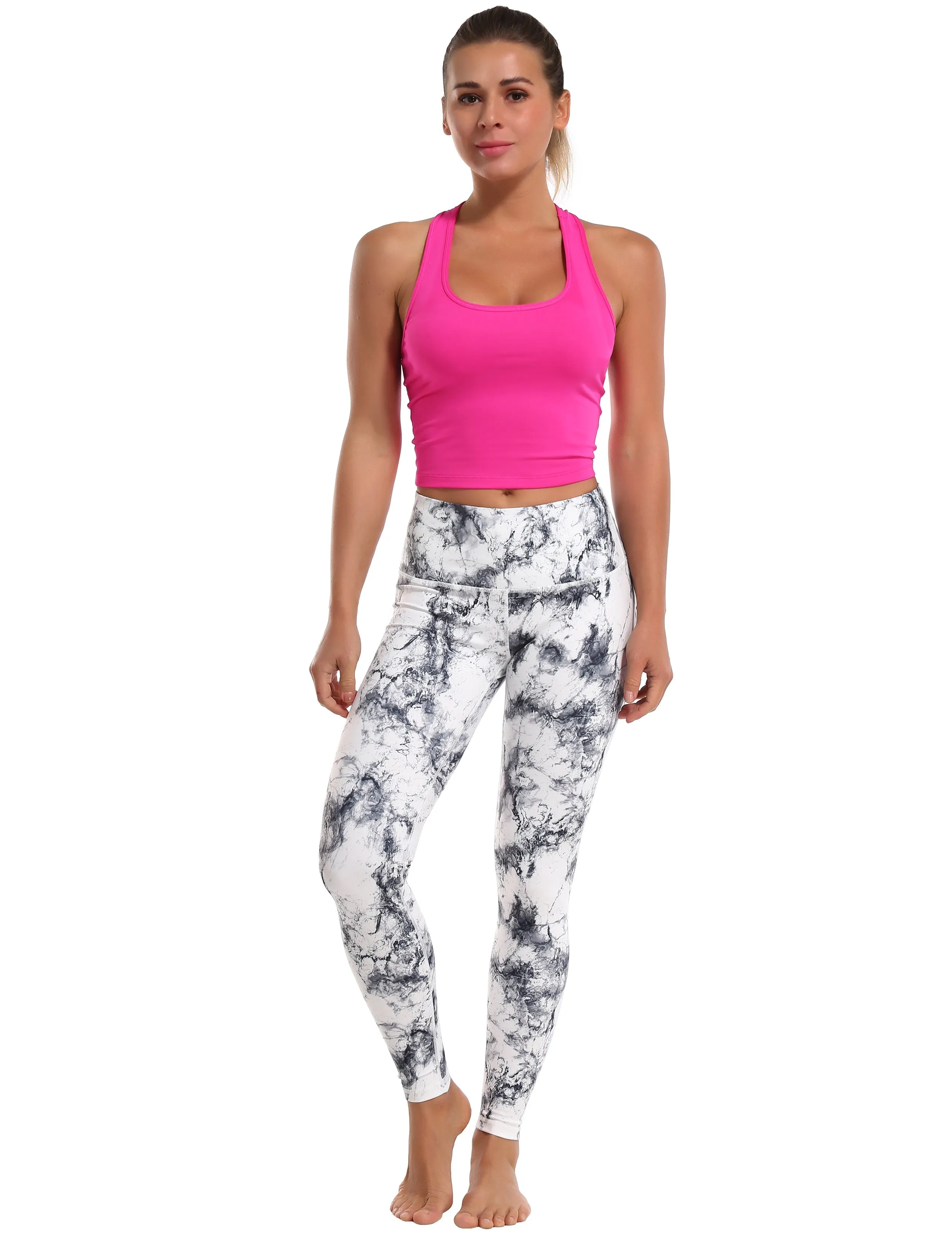 High Waist Plus Size Pants arabescato_Plus Size