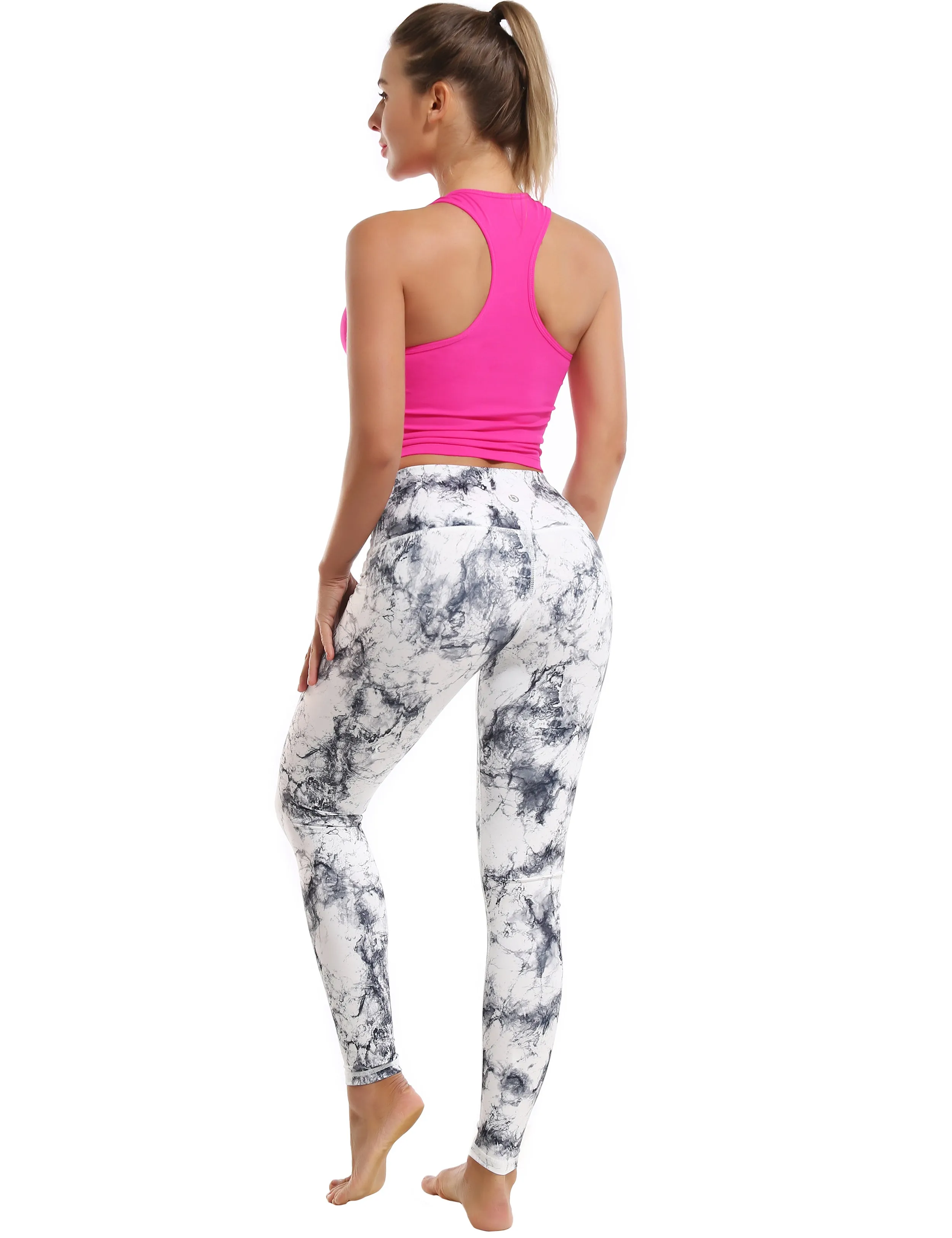 High Waist Plus Size Pants arabescato_Plus Size