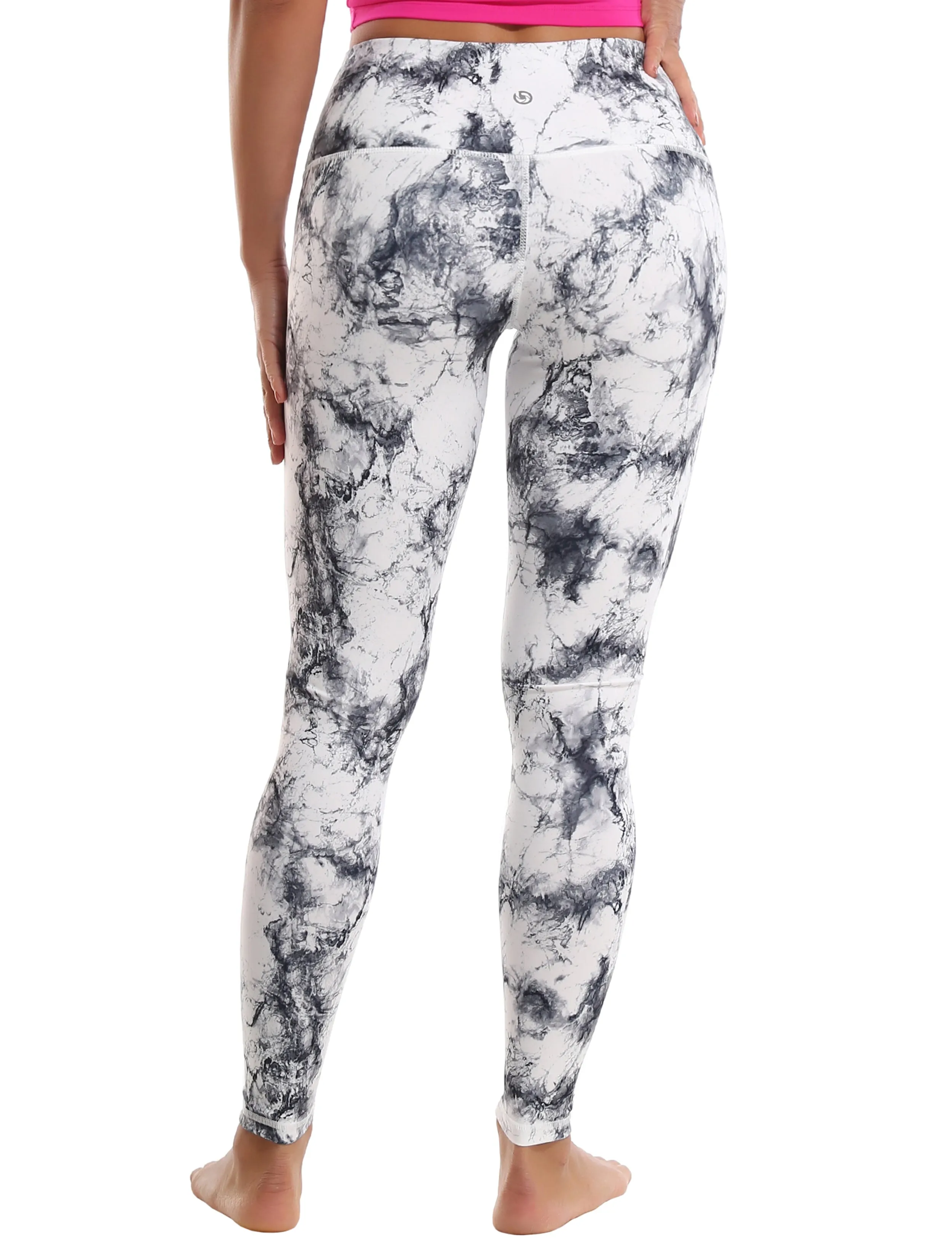 High Waist Plus Size Pants arabescato_Plus Size
