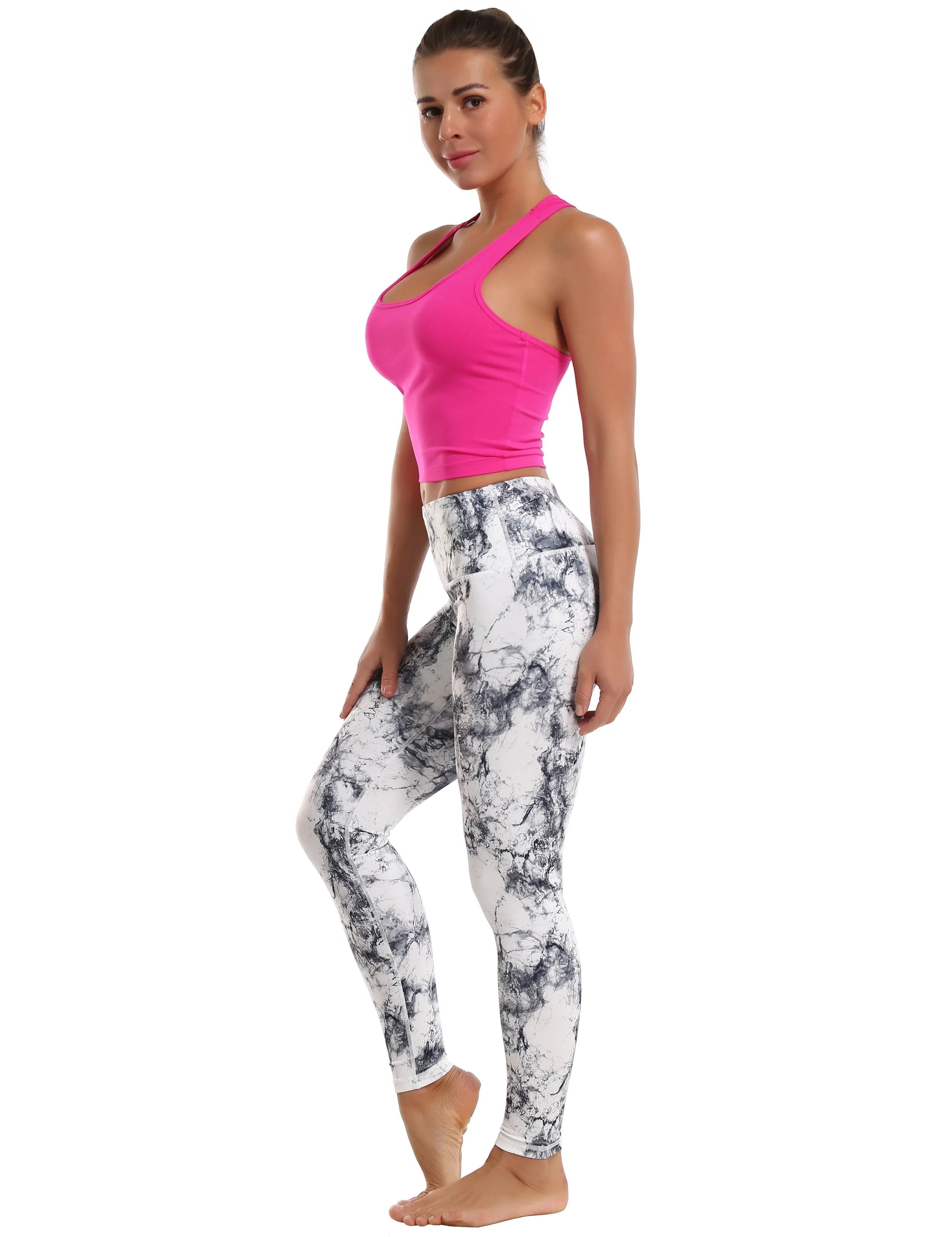 High Waist Plus Size Pants arabescato_Plus Size