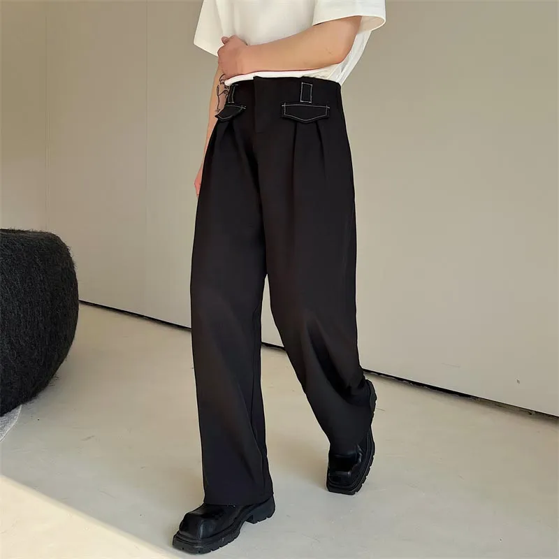 High Waist Straight Leg Lounge Pants