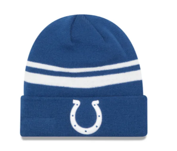 Indianapolis Colts - Cuff Knit Beanie, New Era by Southern Sportz Store