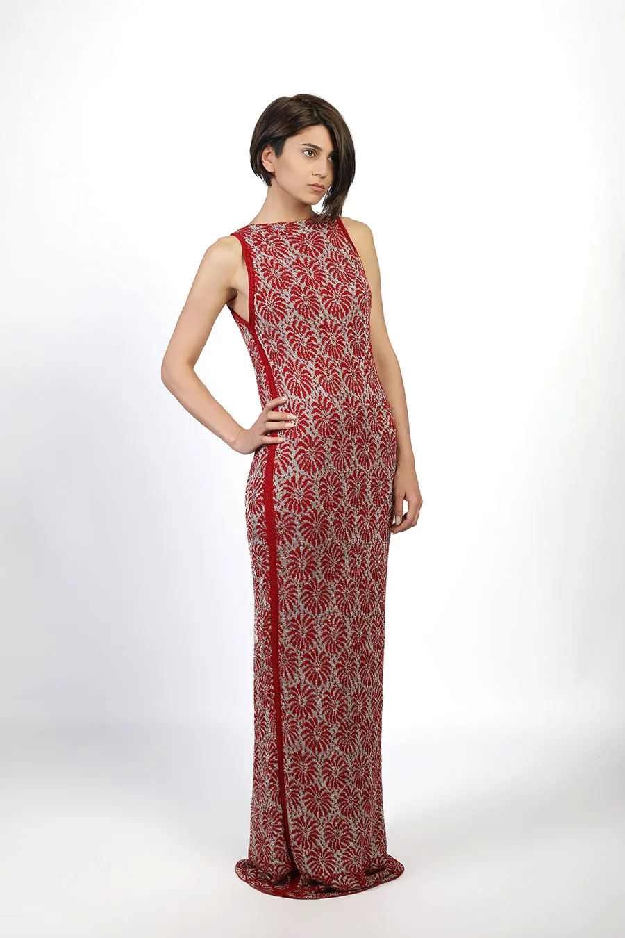 Knitted Shimmering Gown