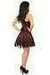 Lavish Red Lace Corset Dress