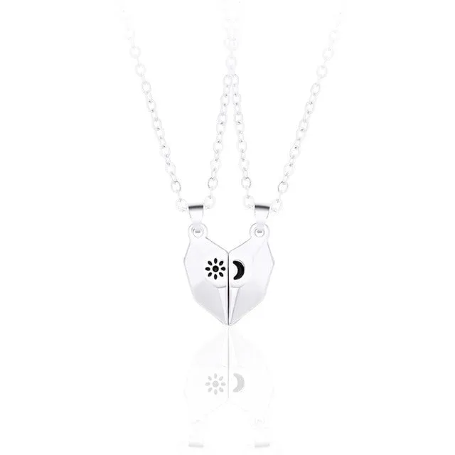 Magnetic Couple Necklace